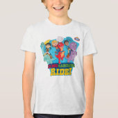 Dino Ranch | Die Ranchers Ride! Tri-Blend Shirt (Vorderseite)