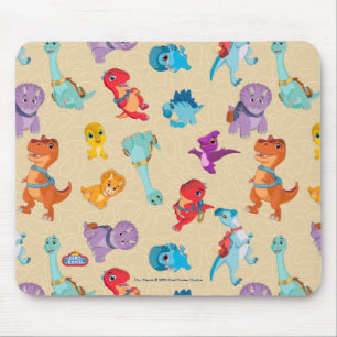 Dino Ranch   Ein Dinosaurier-Abenteuermuster Mousepad