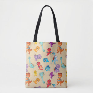 Dino Ranch Ein Dinosaurier-Abenteuermuster Tasche