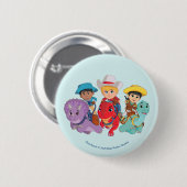 Dino Ranch Friends Design Button (Vorne & Hinten)