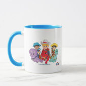 Dino Ranch Friends Design Tasse (Links)