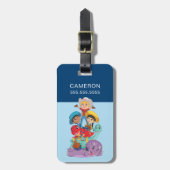 Dino Ranch Friends Gepäckanhänger (Vorderseite vertikal)