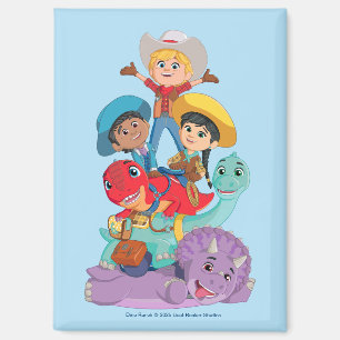 Dino Ranch Friends Magnet