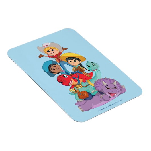 Dino Ranch Friends Magnet (Rechte Seite)