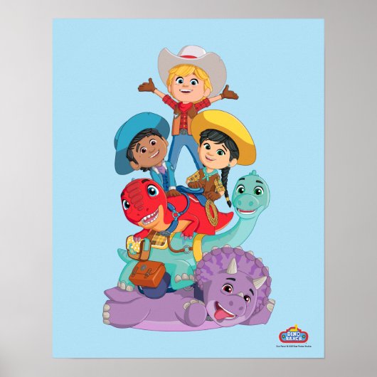 Dino Ranch Friends Poster (Vorne)