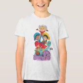 Dino Ranch Friends Tri-Blend Shirt (Vorderseite)