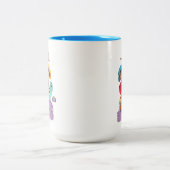 Dino Ranch Friends Zweifarbige Tasse (Mittel)