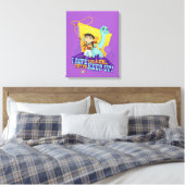 Dino Ranch | Min und Klee Leinwanddruck (Insitu (Schlafzimmer))