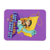 Dino Ranch | Min und Klee Magnet (Horizontal)