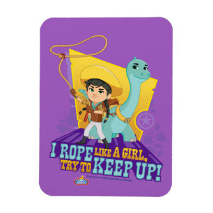 Dino Ranch   Min und Klee Magnet