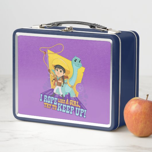 Dino Ranch | Min und Klee Metall Brotdose (Beispiel)