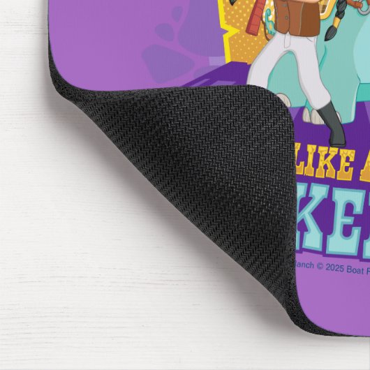 Dino Ranch | Min und Klee Mousepad (Ecke)