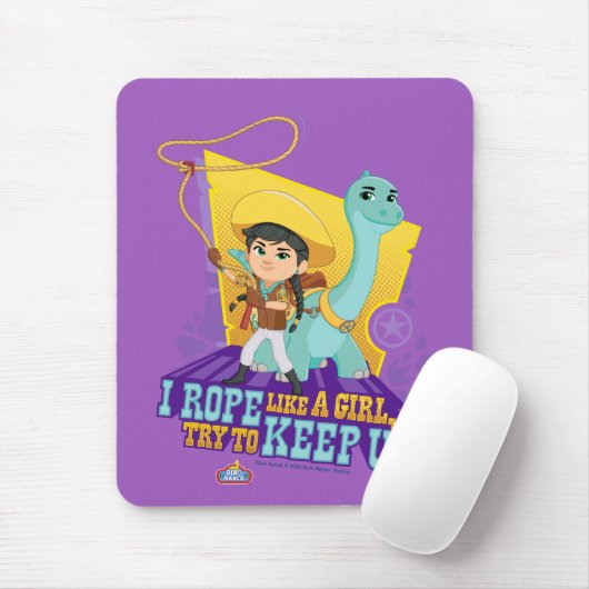 Dino Ranch | Min und Klee Mousepad (Mit Mouse)