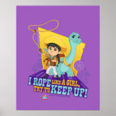 Dino Ranch | Min und Klee Poster (Vorne)