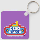 Dino Ranch | Min und Klee Schlüsselanhänger (Rückseite)