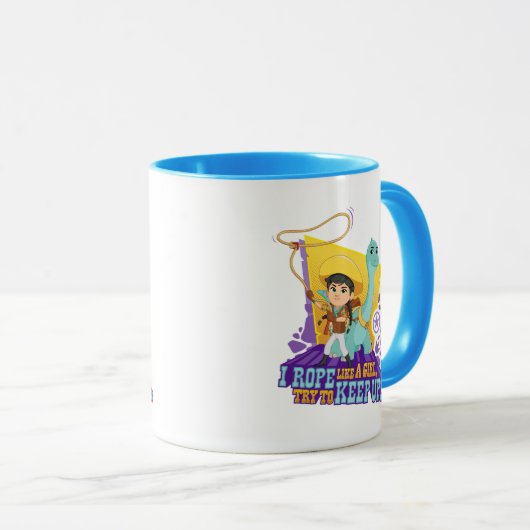 Dino Ranch | Min und Klee Tasse (VorderseiteRechts)