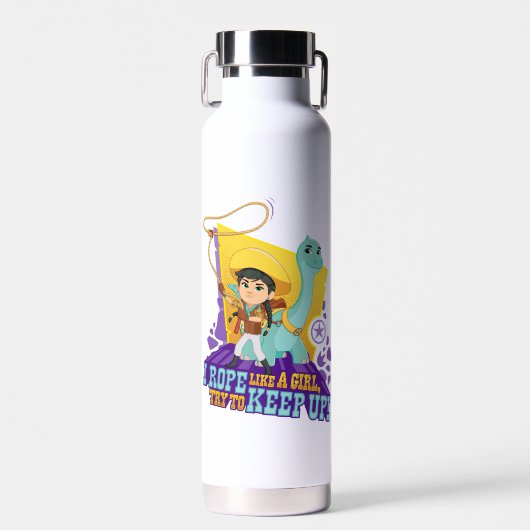 Dino Ranch | Min und Klee Trinkflasche (Vorne)