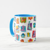 Dino Ranch Pattern Tasse (Vorderseite Links)