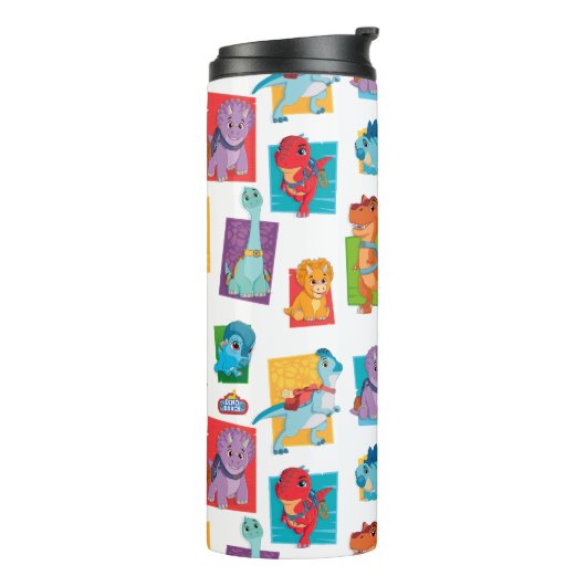 Dino Ranch Pattern Thermosbecher (Nach links gedreht)