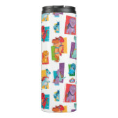 Dino Ranch Pattern Thermosbecher (Rückseite)