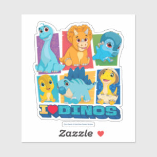 Dino Ranch   Spaß und farbenfrohe Dinosaurier Aufkleber