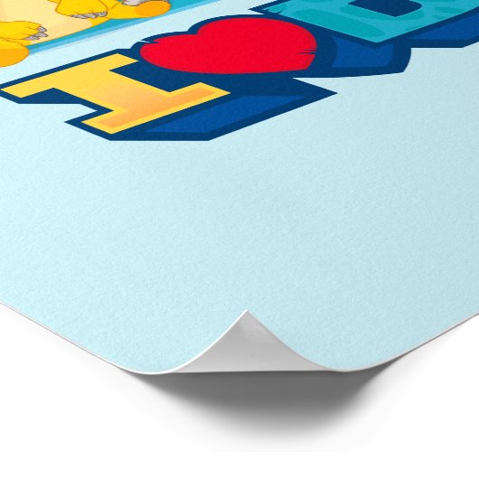 Dino Ranch | Spaß und farbenfrohe Dinosaurier Poster (Ecke)