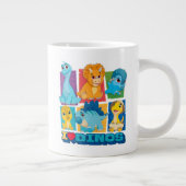 Dino Ranch | Spaß und farbenfrohe Dinosaurier Ries Jumbo-Tasse (Rechts)