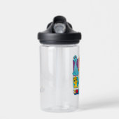 Dino Ranch | Spaß und farbenfrohe Dinosaurier Trinkflasche (Vorne)