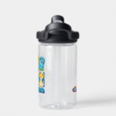 Dino Ranch | Spaß und farbenfrohe Dinosaurier Trinkflasche (Rückseite)