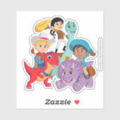 Dino Ranch Yee Haw! Aufkleber (Blatt)