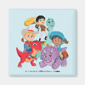 Dino Ranch Yee Haw! Magnet (Vorne)