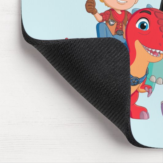 Dino Ranch Yee Haw! Mousepad (Ecke)