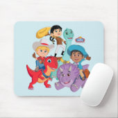 Dino Ranch Yee Haw! Mousepad (Mit Mouse)