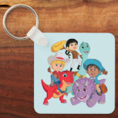 Dino Ranch Yee Haw! Schlüsselanhänger (Vorderseite)