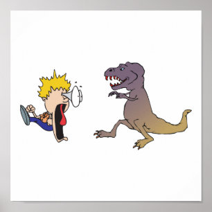 Dino-randalieren Poster