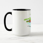 DINO_Rapetosaurus krausei 15oz Gekritzel-Tasse Tasse (Links)