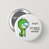Dino RAwr Button (Vorne & Hinten)