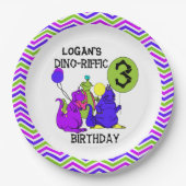 Dino-Riffic 3. alles- Gute zum Pappteller (Vorderseite)