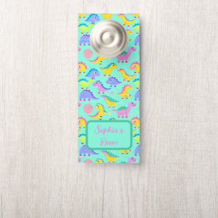Dino-Riffic Dinosaurier Babies Mint Green Girl Cus Türanhänger