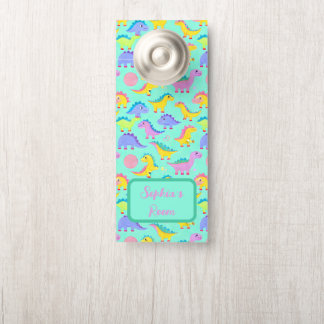 Dino-Riffic Dinosaurier Babies Mint Green Girl Cus Türanhänger