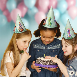 Dino Roar Birthday Bash Party Hat Partyhütchen