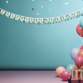 Dino Roar Birthday Bash Wimpelkette