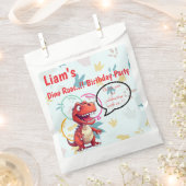 Dino Roar Birthday Party Geschenktütchen (Ausgeschnitten)