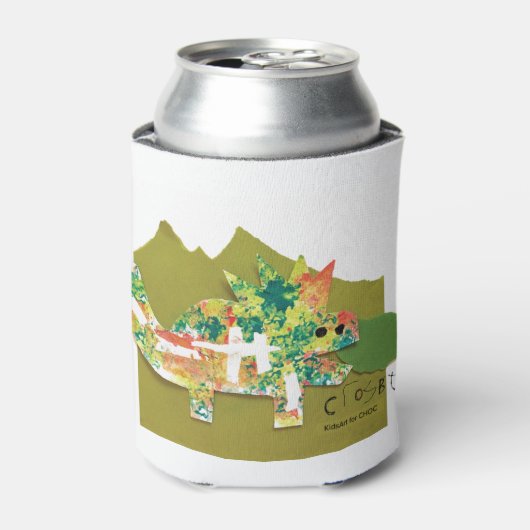 Dino Roar - Kinder Kunst für das CHOC Dosenkühler (Kanne Vorderseite)