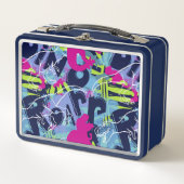 Dino Roar Metall Brotdose (Vorderseite)