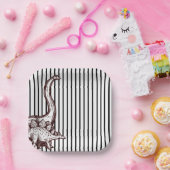 Dino Roarsome Birthday Party Plakate design Pappteller (Party)