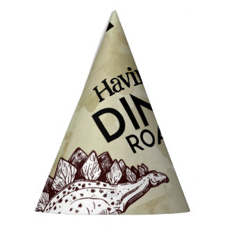Dino Roarsome Party Hat Design Partyhütchen