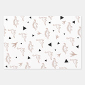 Dino Roarsome Warping Paper Geschenkpapier Set (Vorderseite)