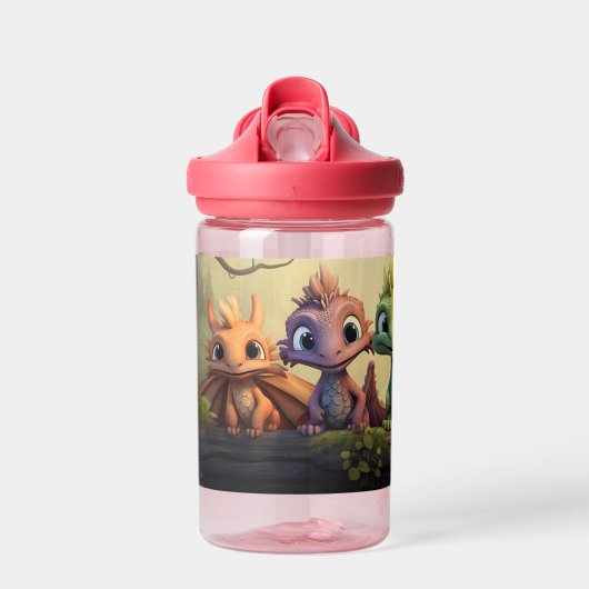 Dino-Sipper: Trinken prähistorischen Spaß Trinkflasche (Vorne)