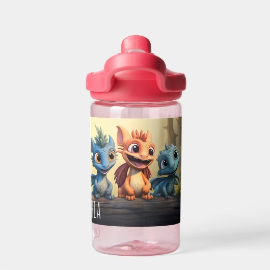 Dino-Sipper: Trinken prähistorischen Spaß Trinkflasche (Rückseite)